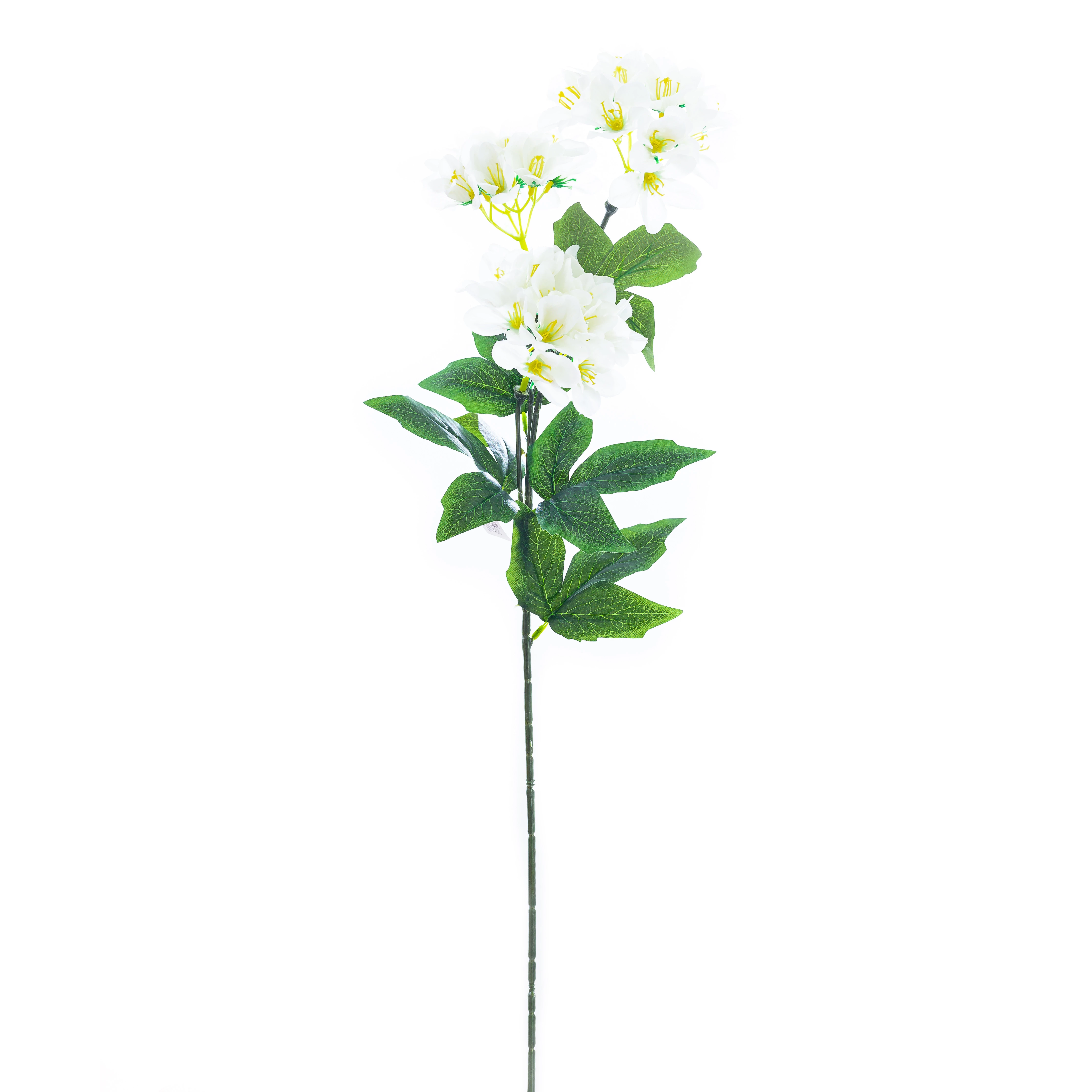 Haste Mini Flores x3 Com 71 Cm - Branca