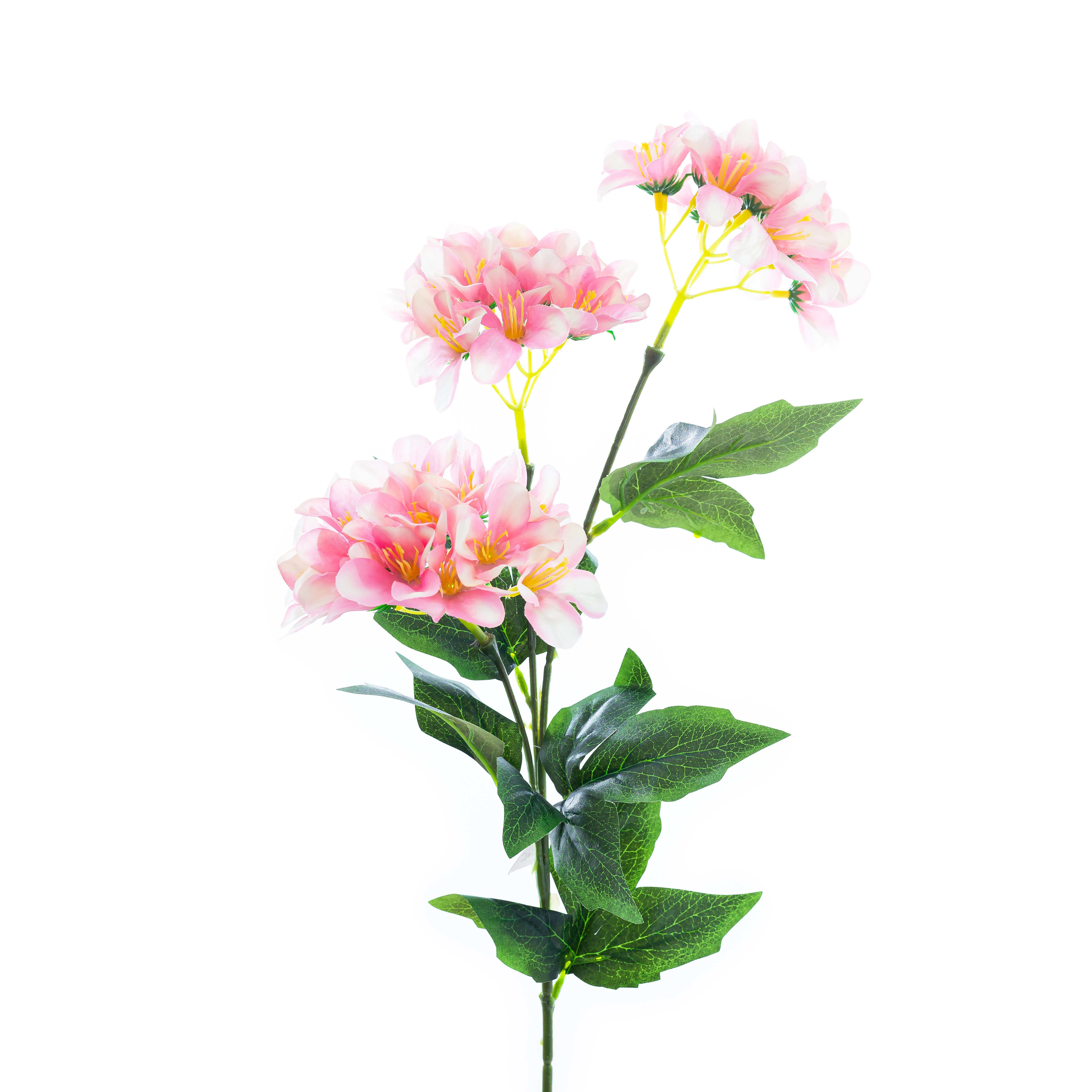Haste Mini Flores x3 Com 71 Cm - Rosa