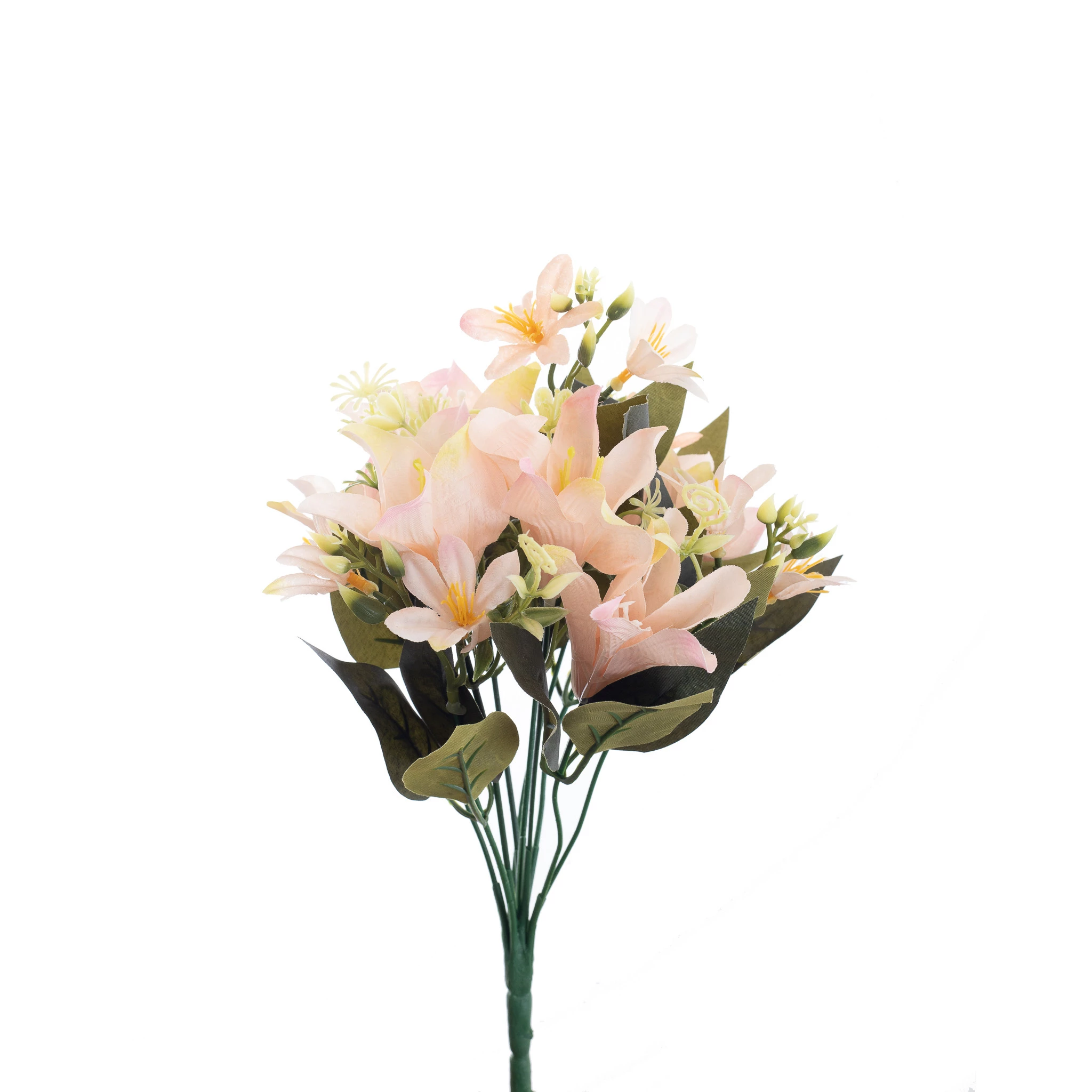 Buque Lírio x10 Com 31 Cm - Rosa