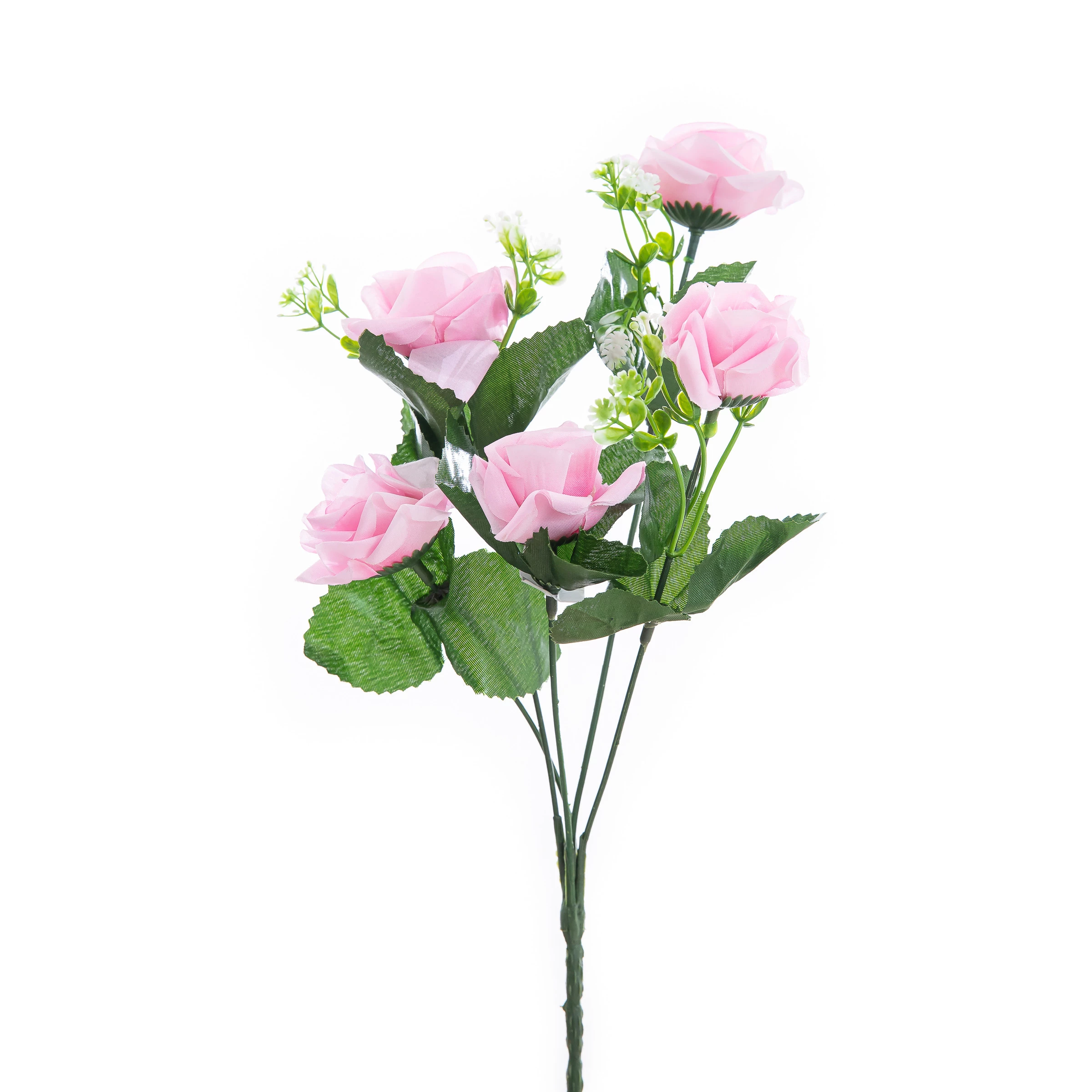 Buquezinho Rosas x5 Galhos com 5 Flores 30 Cm - MIX