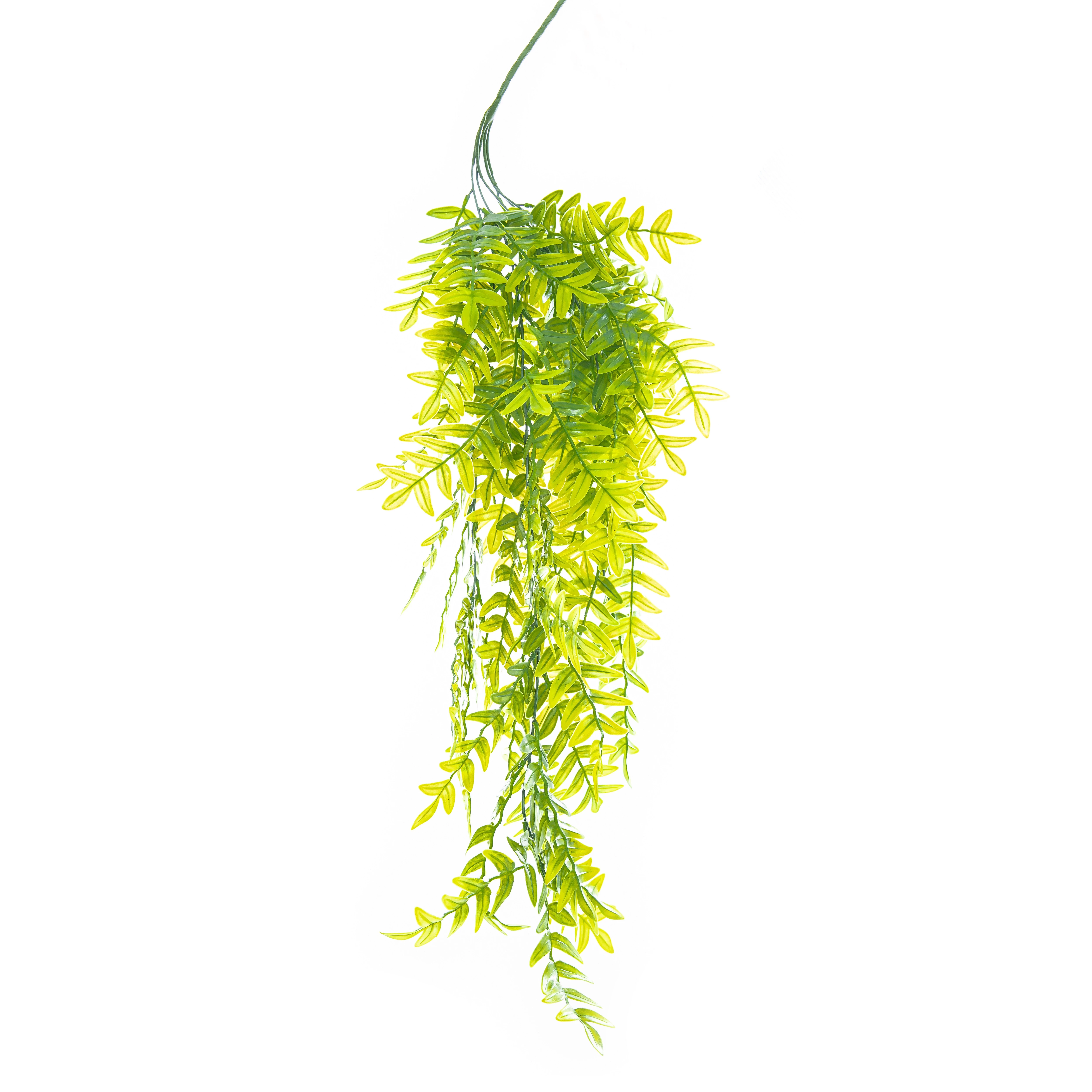 Pendente Folhas Verde 72 Cm
