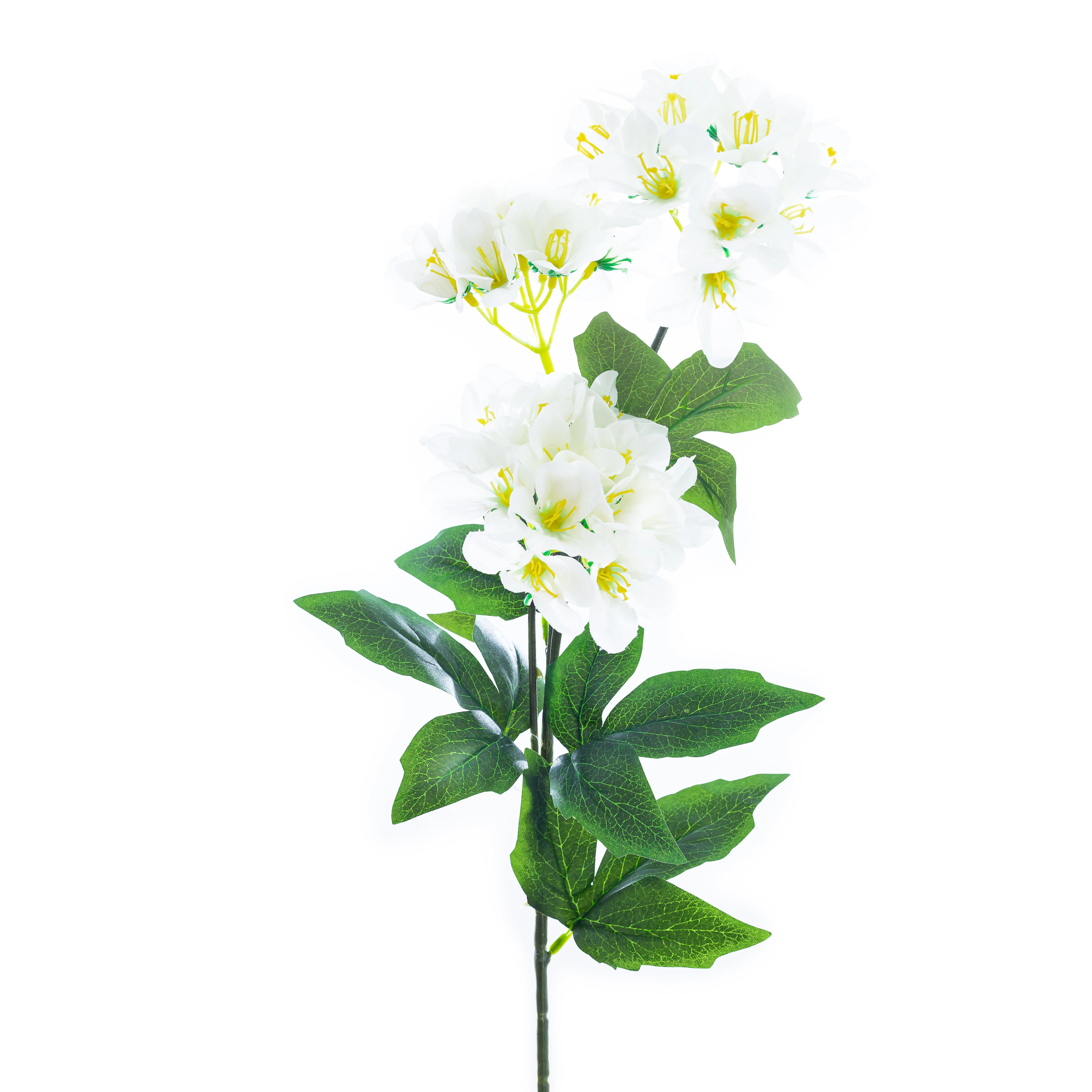 Haste Mini Flores x3 Com 71 Cm - Branca