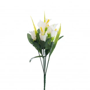 Buque Copo de Leite x7 Com 32 Cm - Branco 