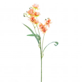 Haste Flores x9 Com 80 Cm - Laranja