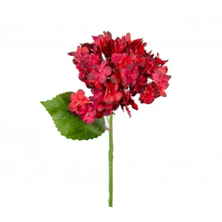 Haste Hortencia 36 Cm - Vermelha