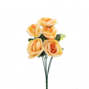 Buque Rosa x5 Com 30 Cm - Amarela