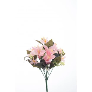 Buque Lirio x10 Com 31 Cm - Pink 