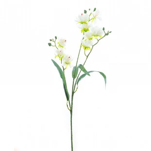 Haste Flores x9 Com 80 Cm - Branca